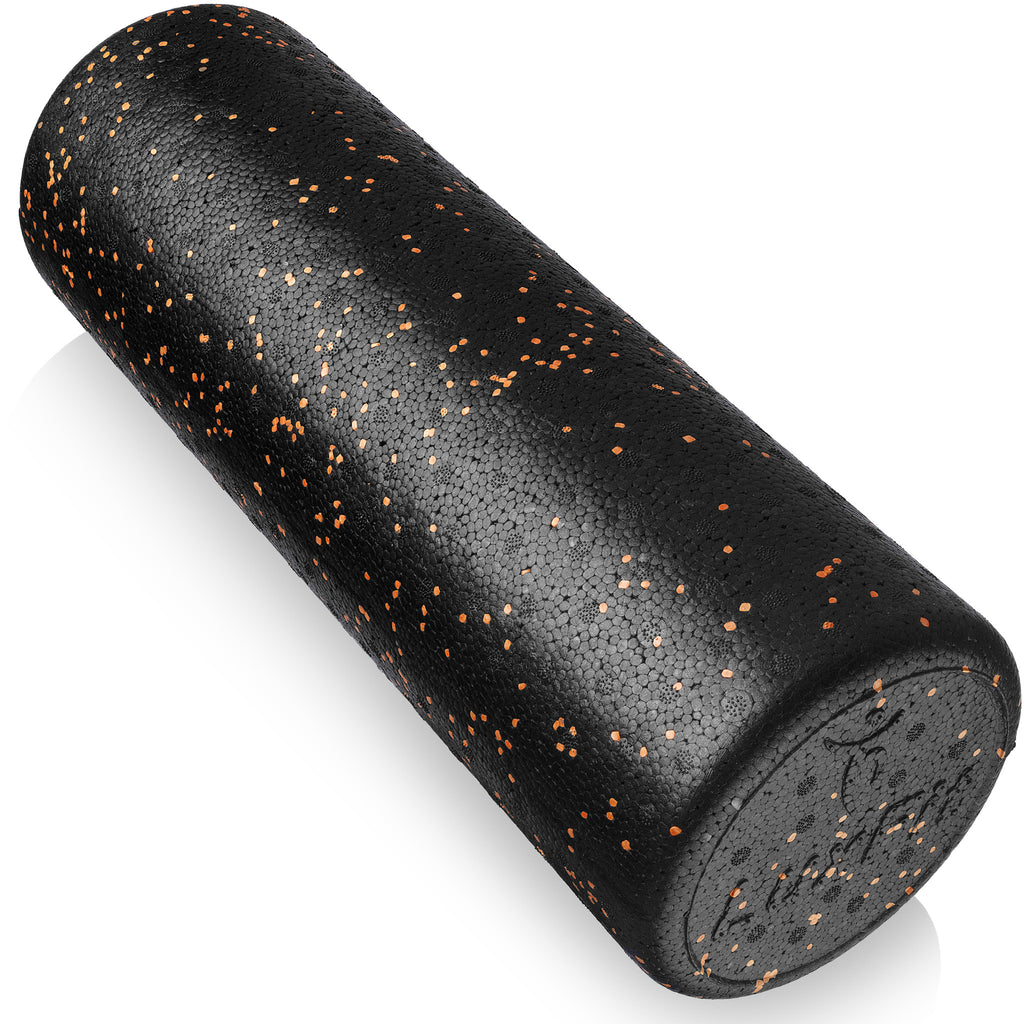 Foam Roller 90cm, Lightweight Muscle Roller - Black – Beenax