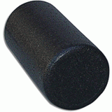 Foam Roller, LuxFit Premium High Density Foam Roller Round Extra Firm Exercise Roller Black
