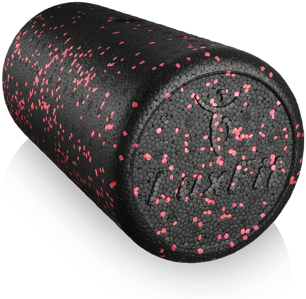 Foam Roller, LuxFit Speckled Foam Rollers for Muscles '3 Year Warranty'  Extra Firm High Density Foam Roller, For Physical Therapy, Exercise, Deep